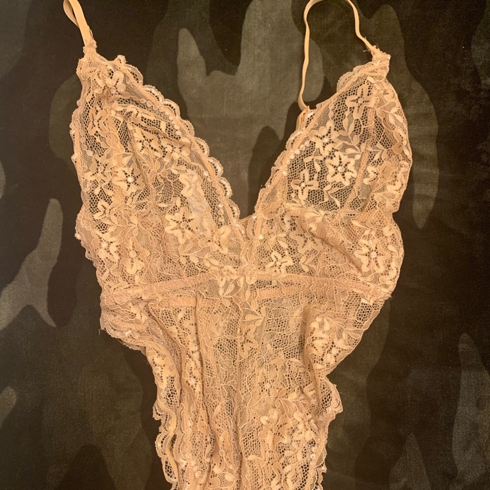 Lingerie bodysuit.